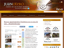 Tablet Screenshot of juanotero.es